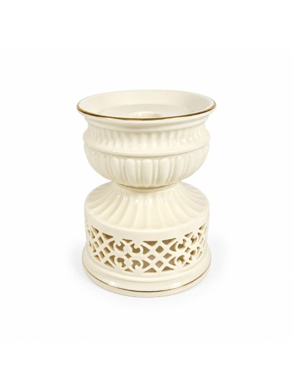 Pillar Candleholder Lenox Illuminations Collection Taper Candle Holder Vintage H